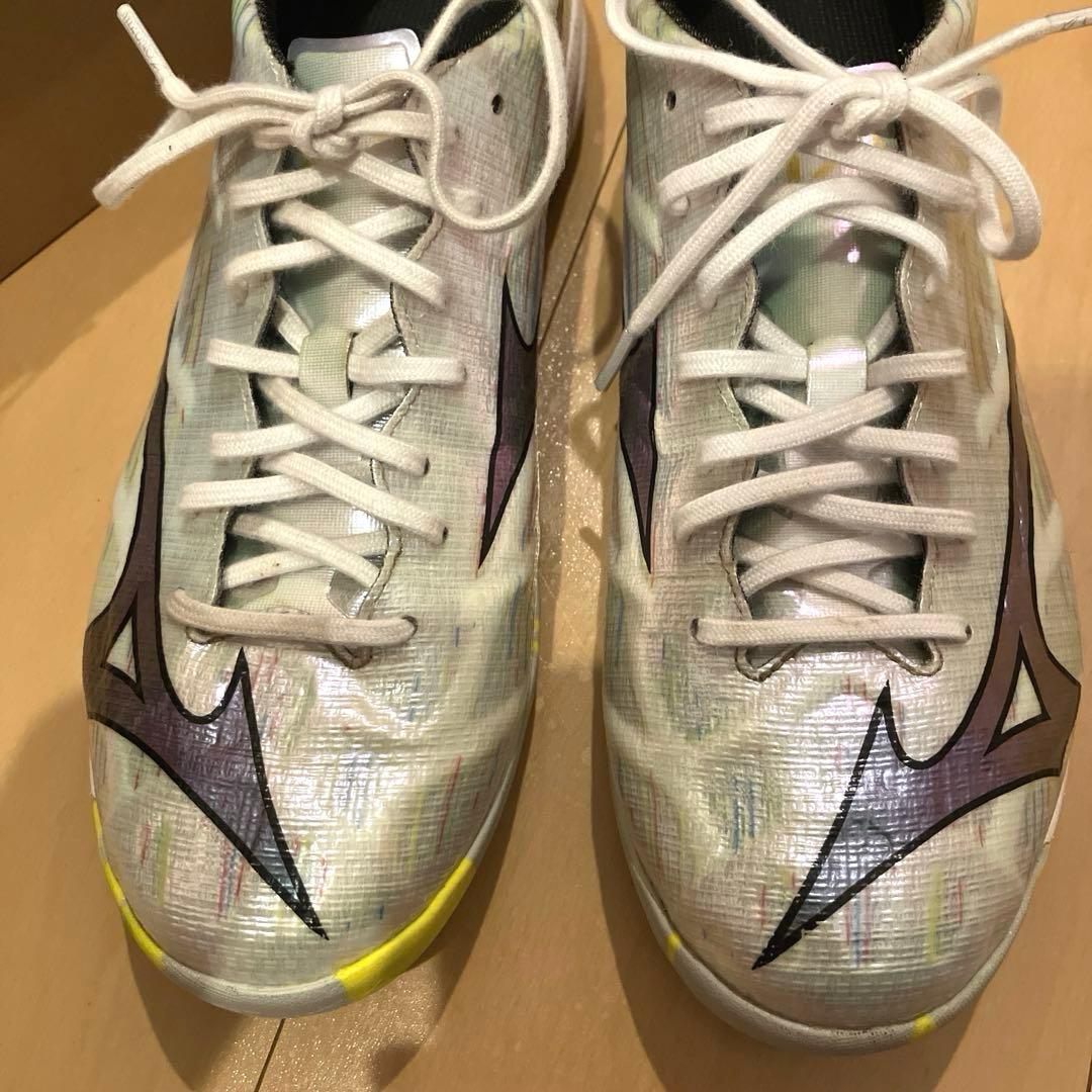 ミズノアルファ 2 ELITE AS ホワイト×シルバーイリディセント