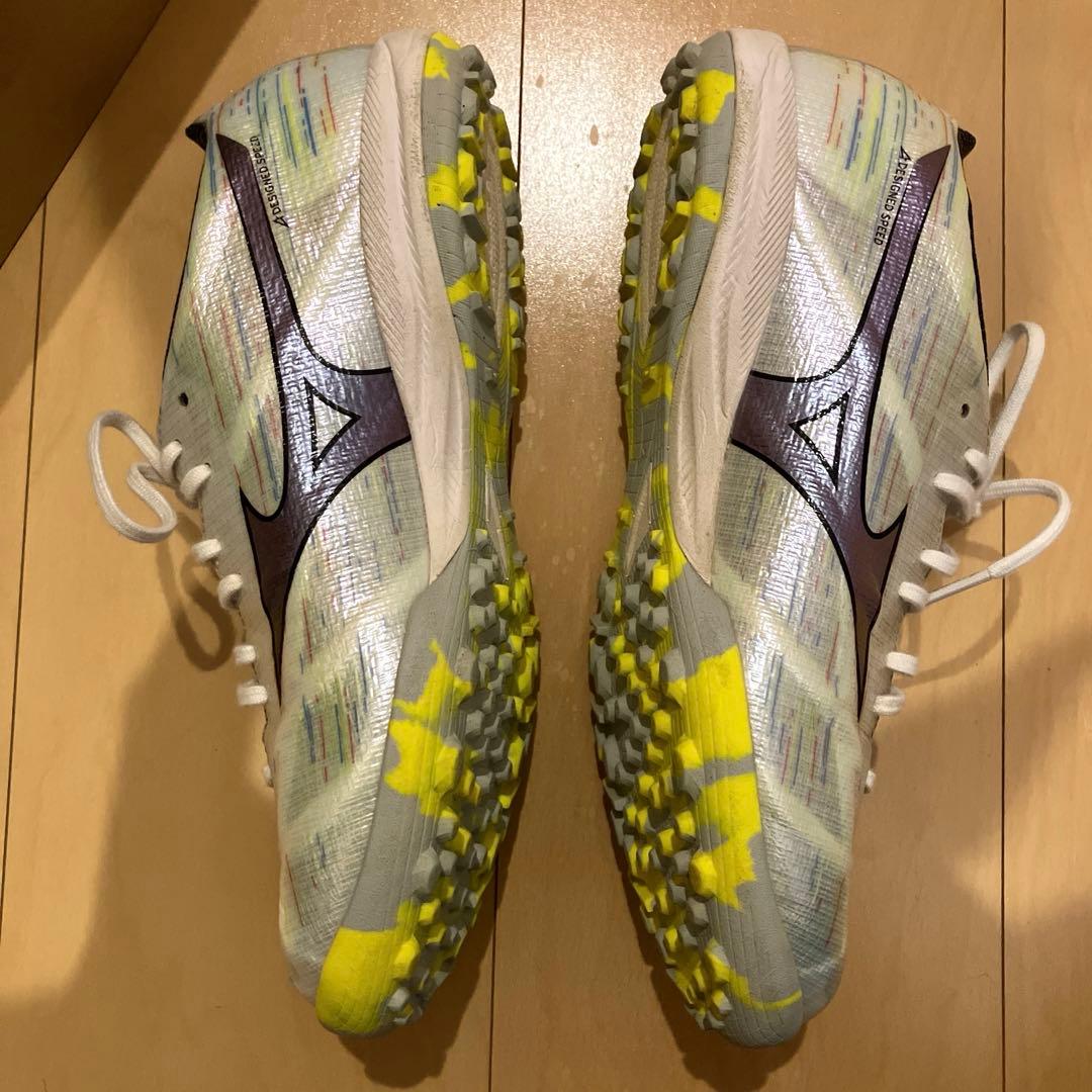 ミズノアルファ 2 ELITE AS ホワイト×シルバーイリディセント