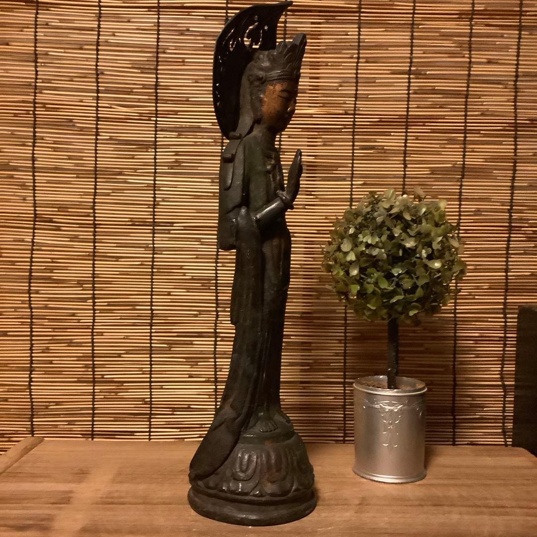 朝鮮・身代観音「難避け観世音菩薩」高句麗・百済・新羅・左腕残欠・寺院・古銅