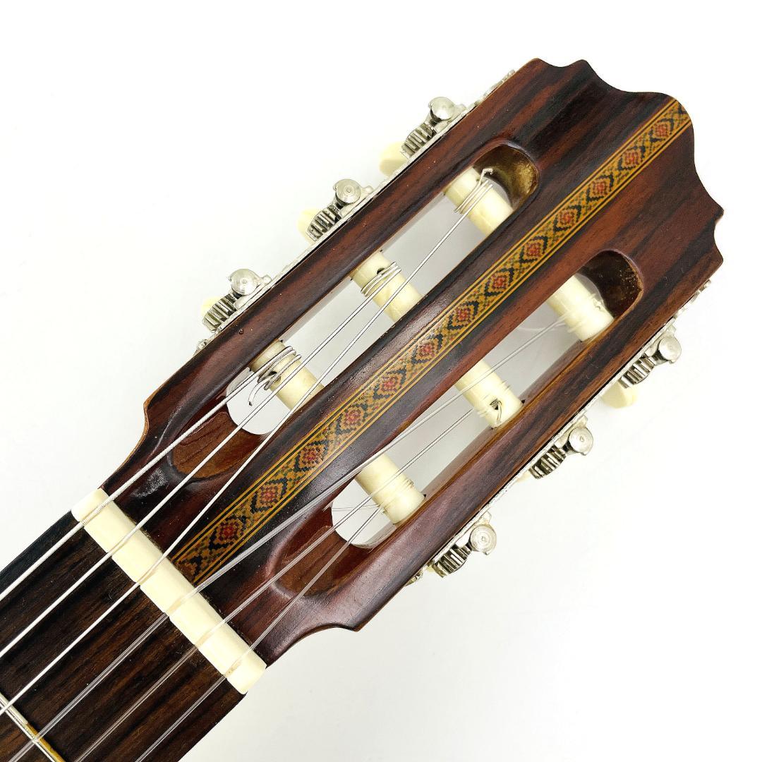 美品 杢目 当時物 ZEN-ON No.100 全音 ガットギター【整備品】