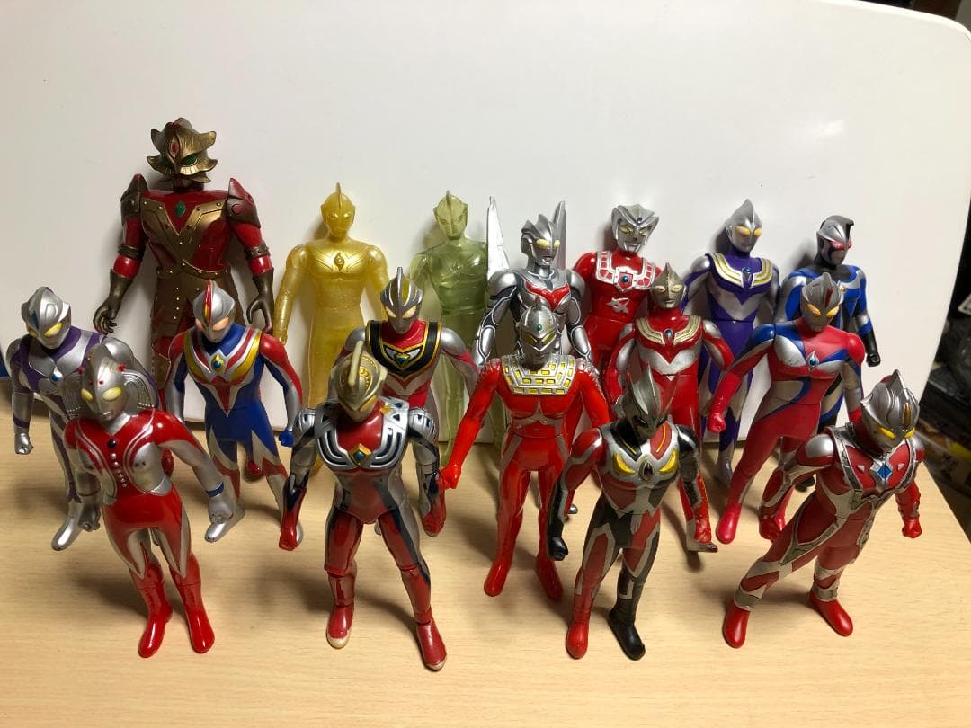 ジャンク　ソフビ　ウルトラマン系　62体まとめて　※傷や汚れあり