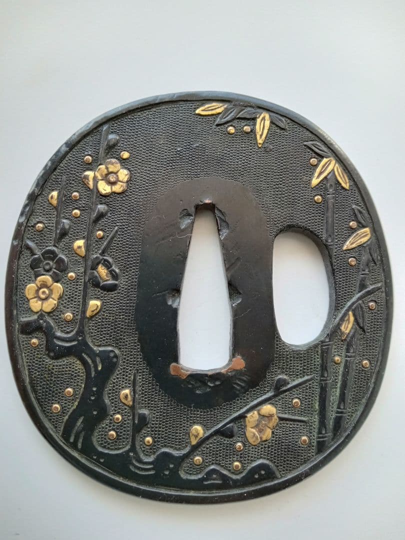 鐔（鍔）　古金工　桃山時代