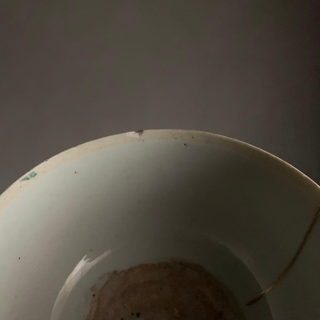 古伊万里 初期赤絵 茶碗 古美術 古道具 アンティーク 茶道具