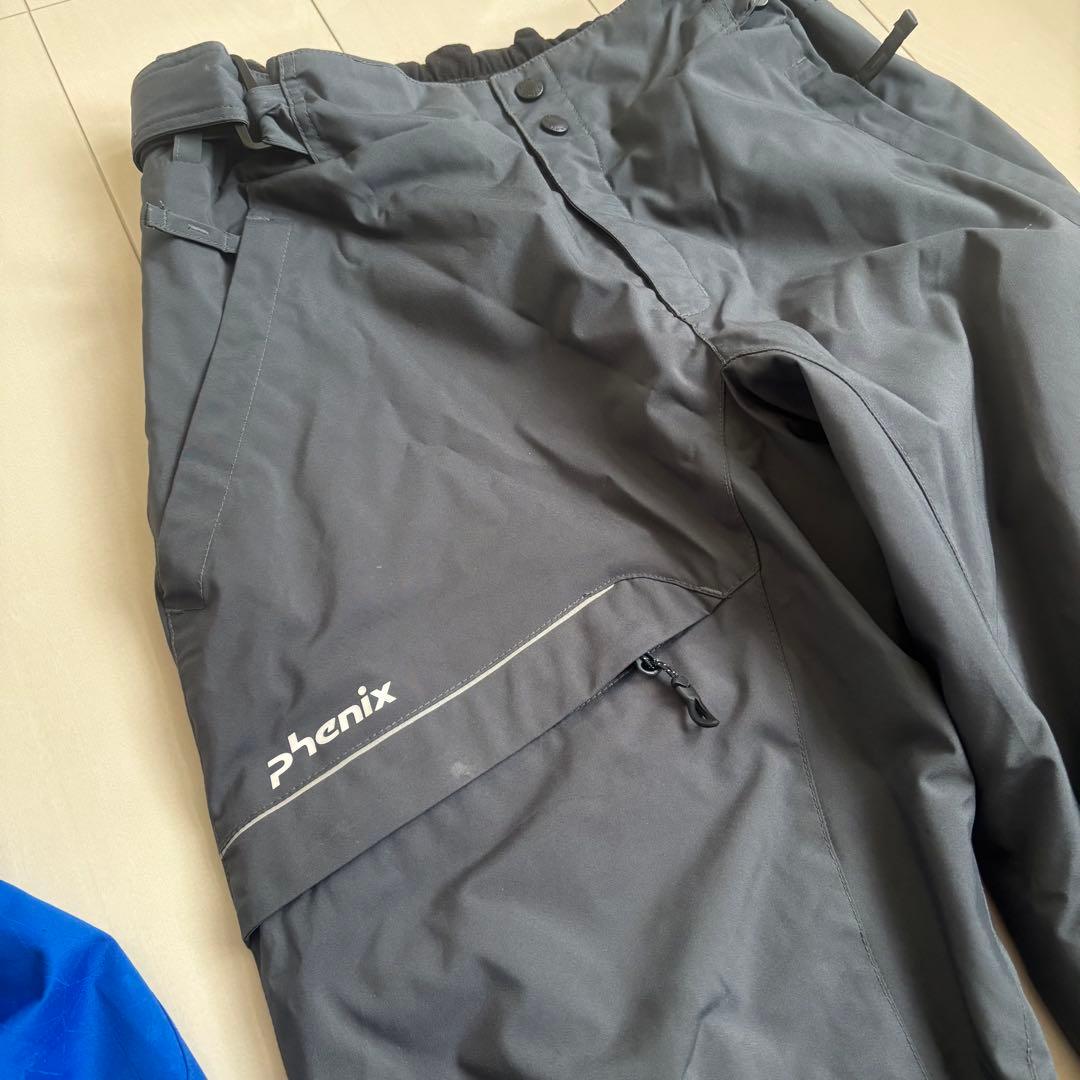 フェニックス メンズスキーウェア 上下 セット XL 180 ブルー×グレー