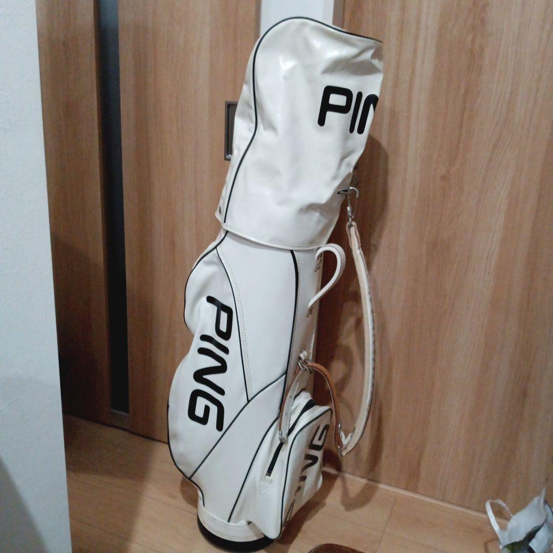 お値下【美品】PINGゴルフバッグキャディーバッグ　ビンテージ　オールド
