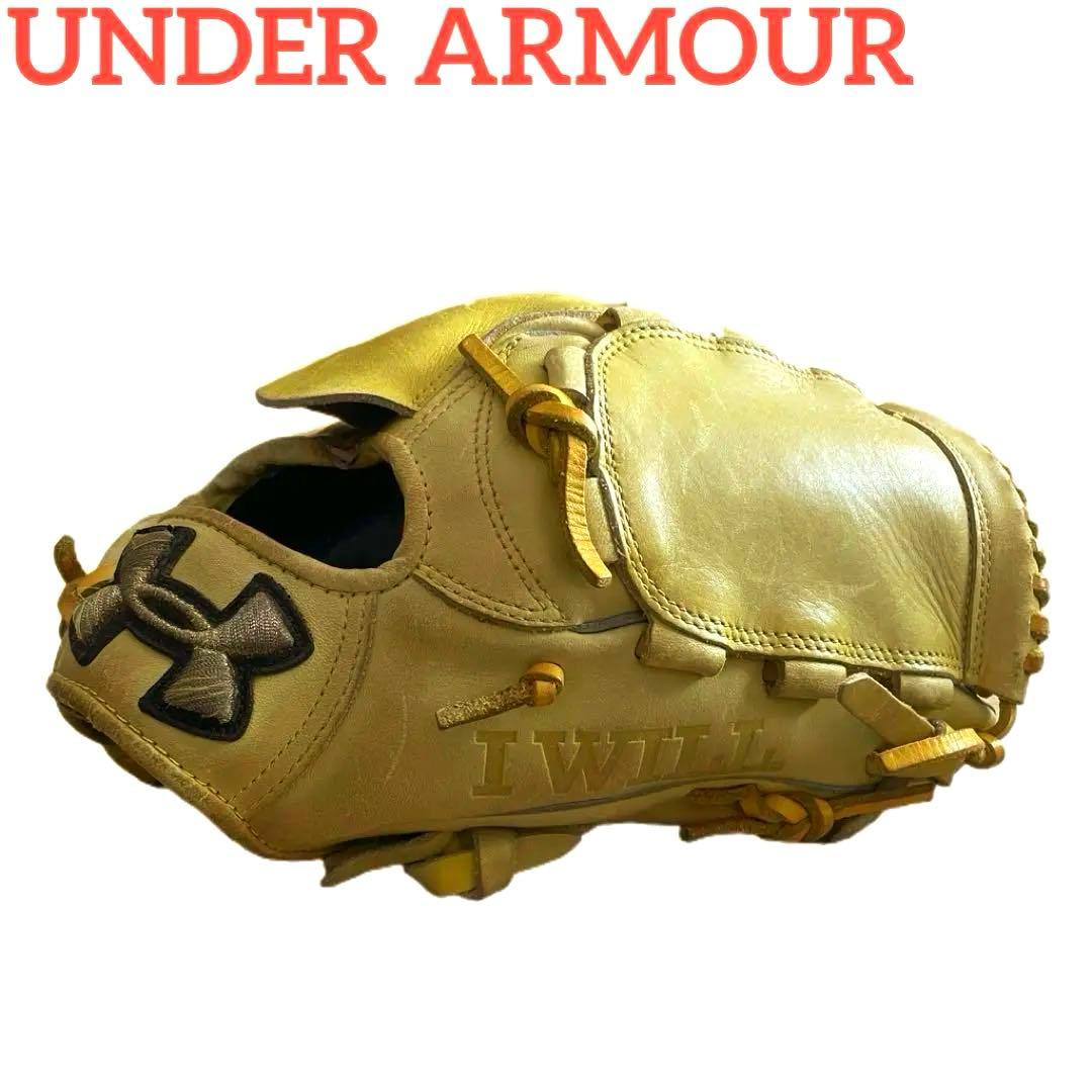 アンダーアーマー 野球 グローブ 軟式 少年野球 イエロー