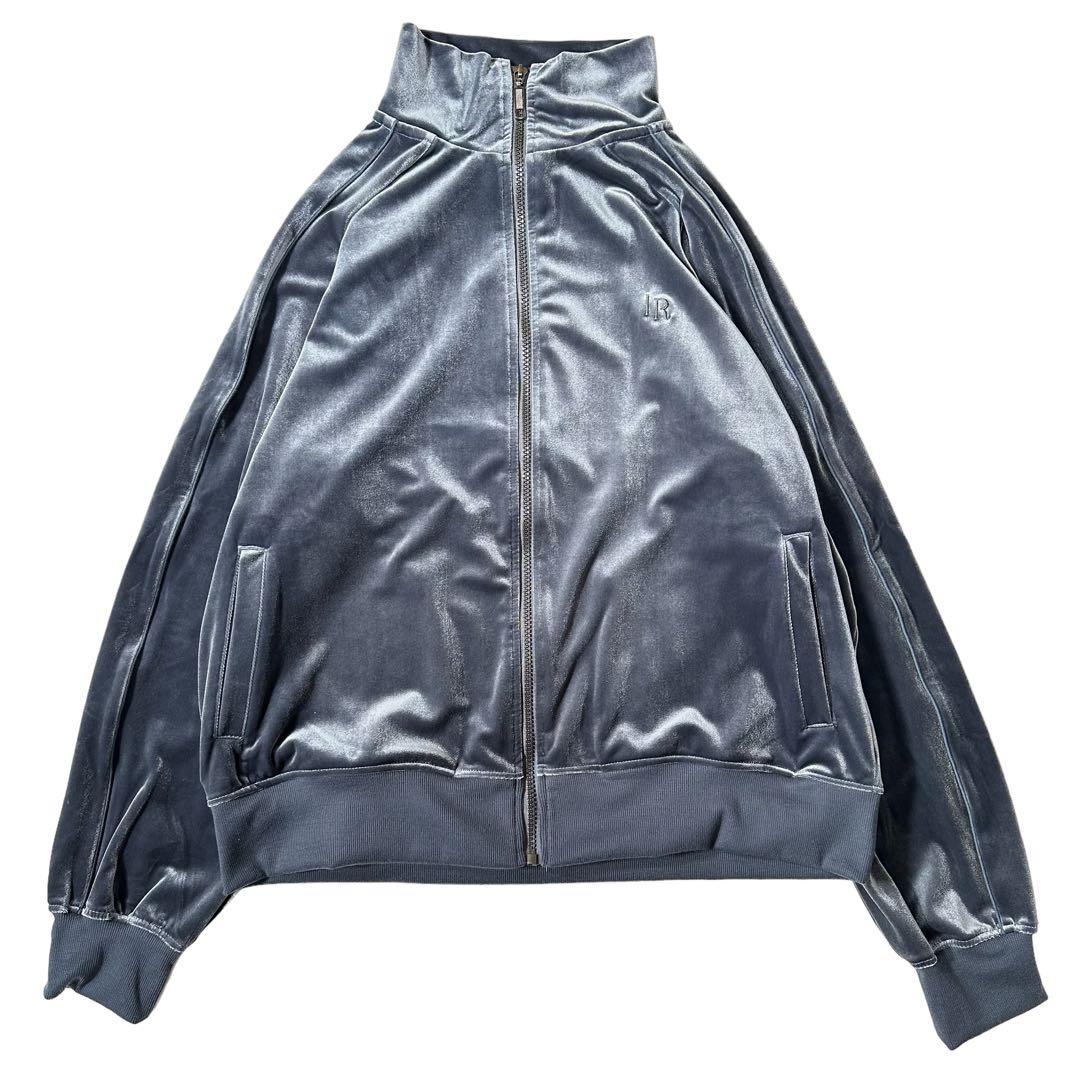 新品　IRAL S-L グレー ベロア　ジャージ上下セット　トラックジャケット