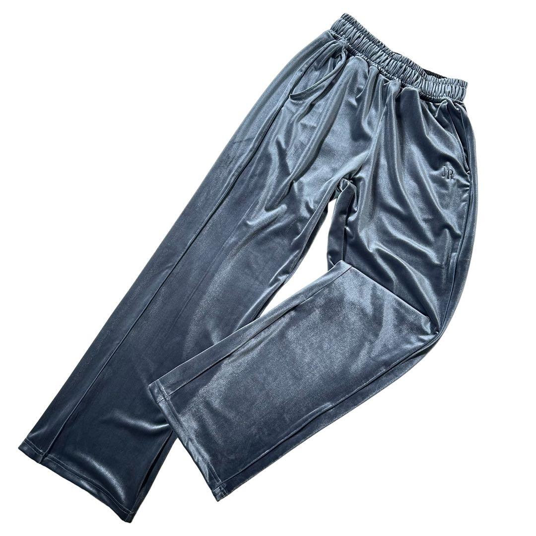 新品　IRAL S-L グレー ベロア　ジャージ上下セット　トラックジャケット