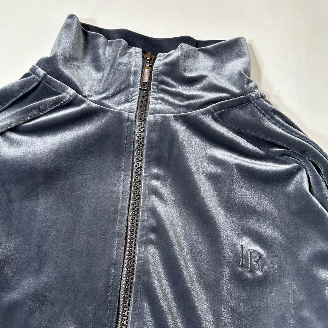 新品　IRAL S-L グレー ベロア　ジャージ上下セット　トラックジャケット