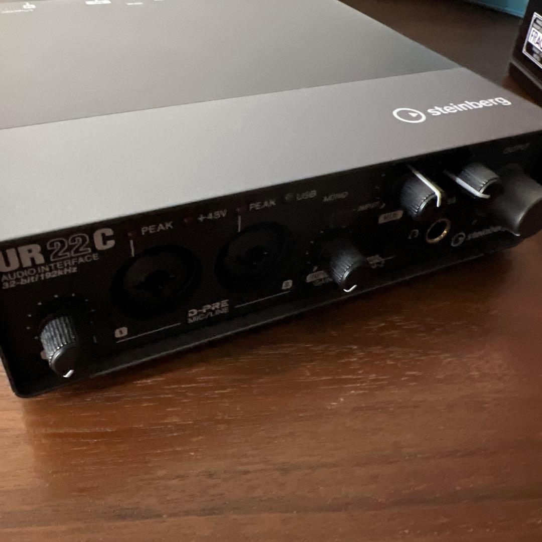 ur22c オーディオインターフェース