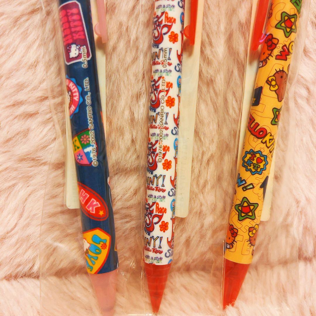 希少レア　ハローキティ　ペンセット　2002 平成レトロ　サンリオ