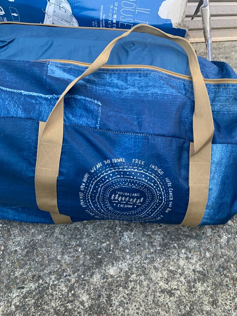 コールマン monro ILトンネル2ルームハウス LDX デニム