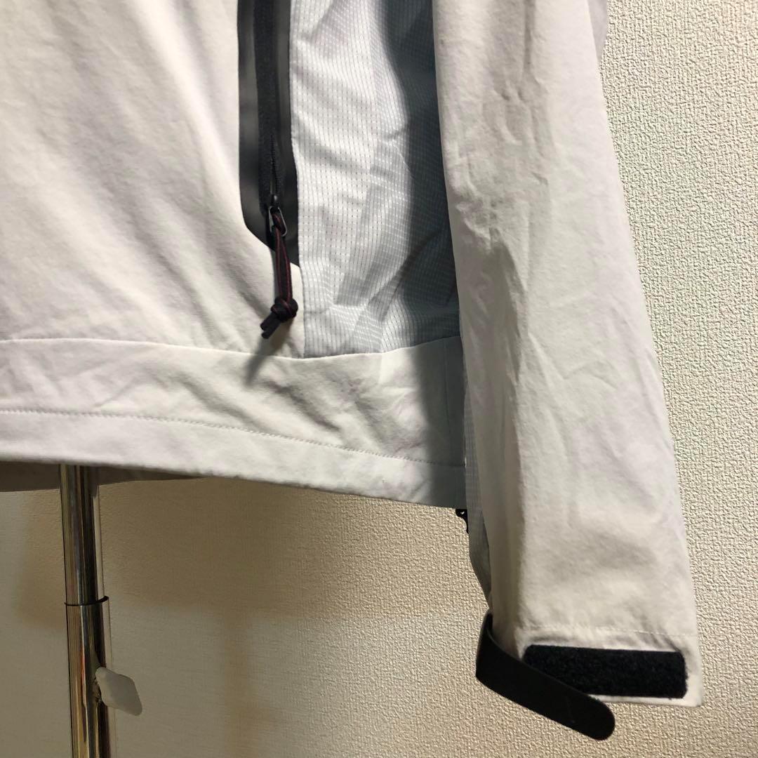 レッドレーベル★ダブルジップ 撥水 ストレッチ ジャケット グレー LLサイズ