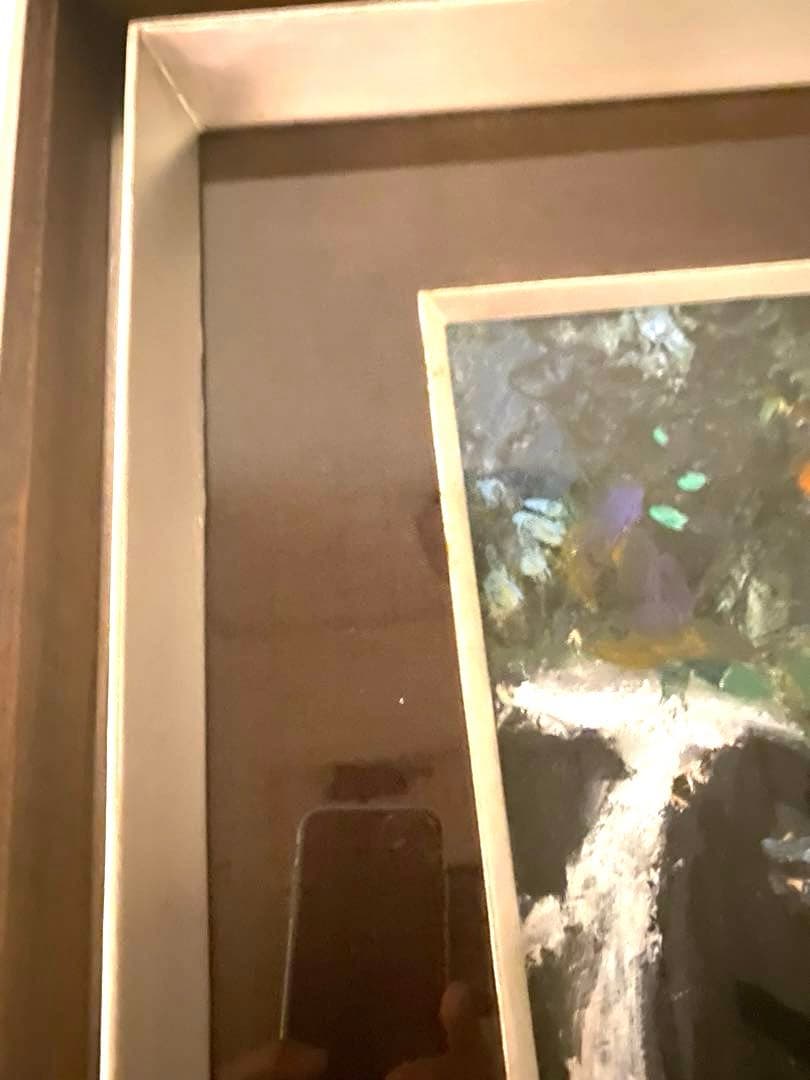 女優・奈良岡朋子の父　作家　奈良岡正夫　絵画　代表とも言える牛