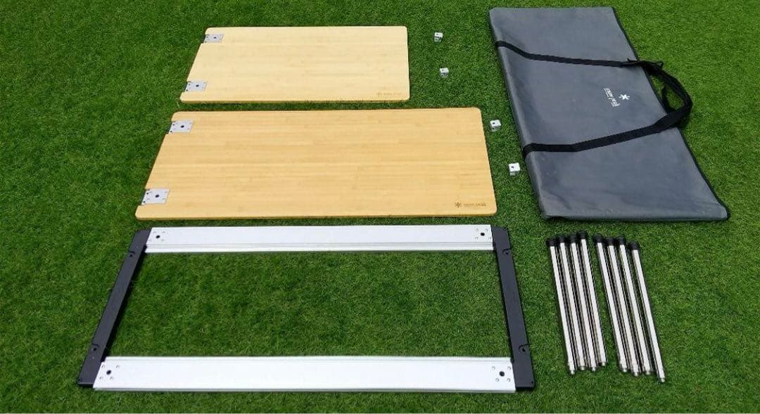 スノーピーク　IGT アイアングリルテーブル ＆ ファンクションテーブル竹