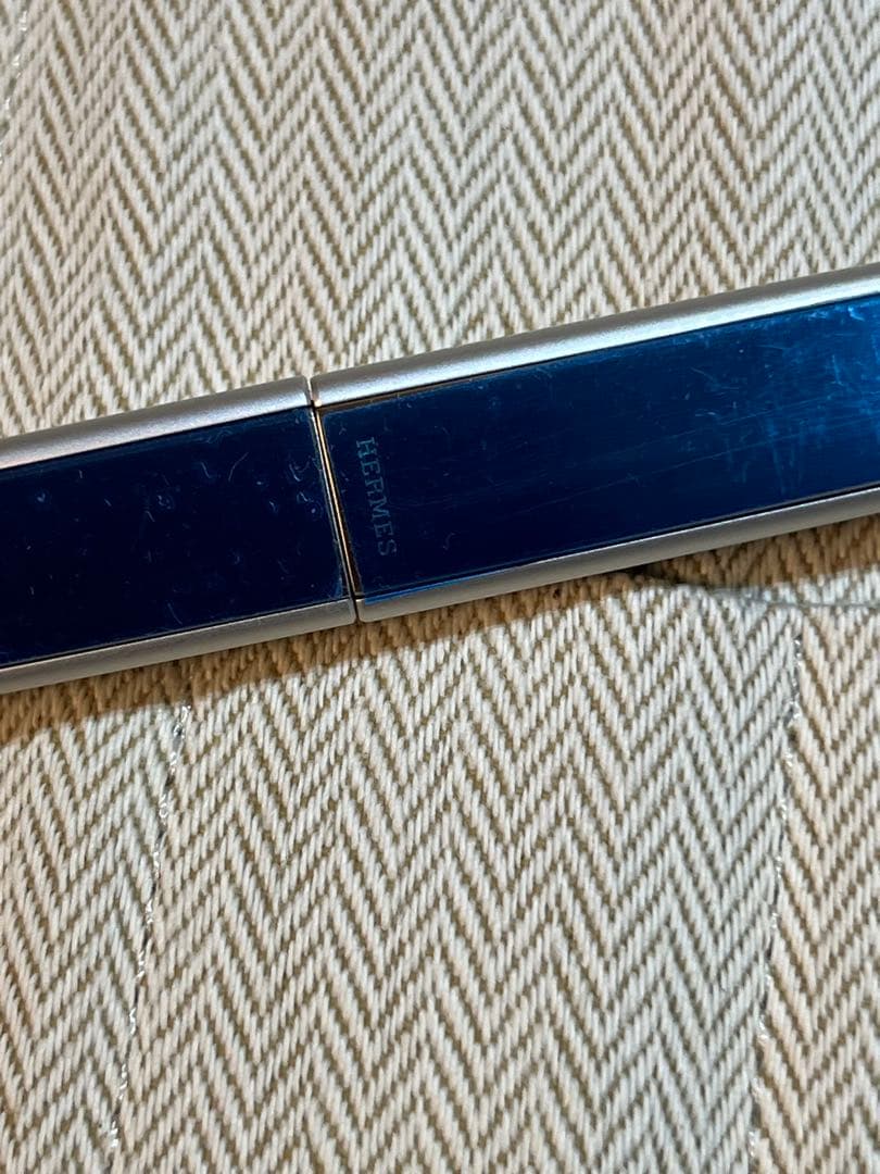 HERMES ノーチラス　スティロ　ボールペン　シルバー