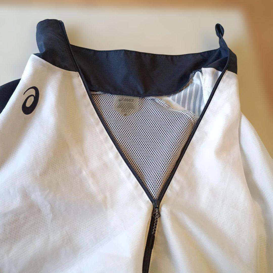 ASICS　ナイロンジャケット　バレー　東山　カラー　美品