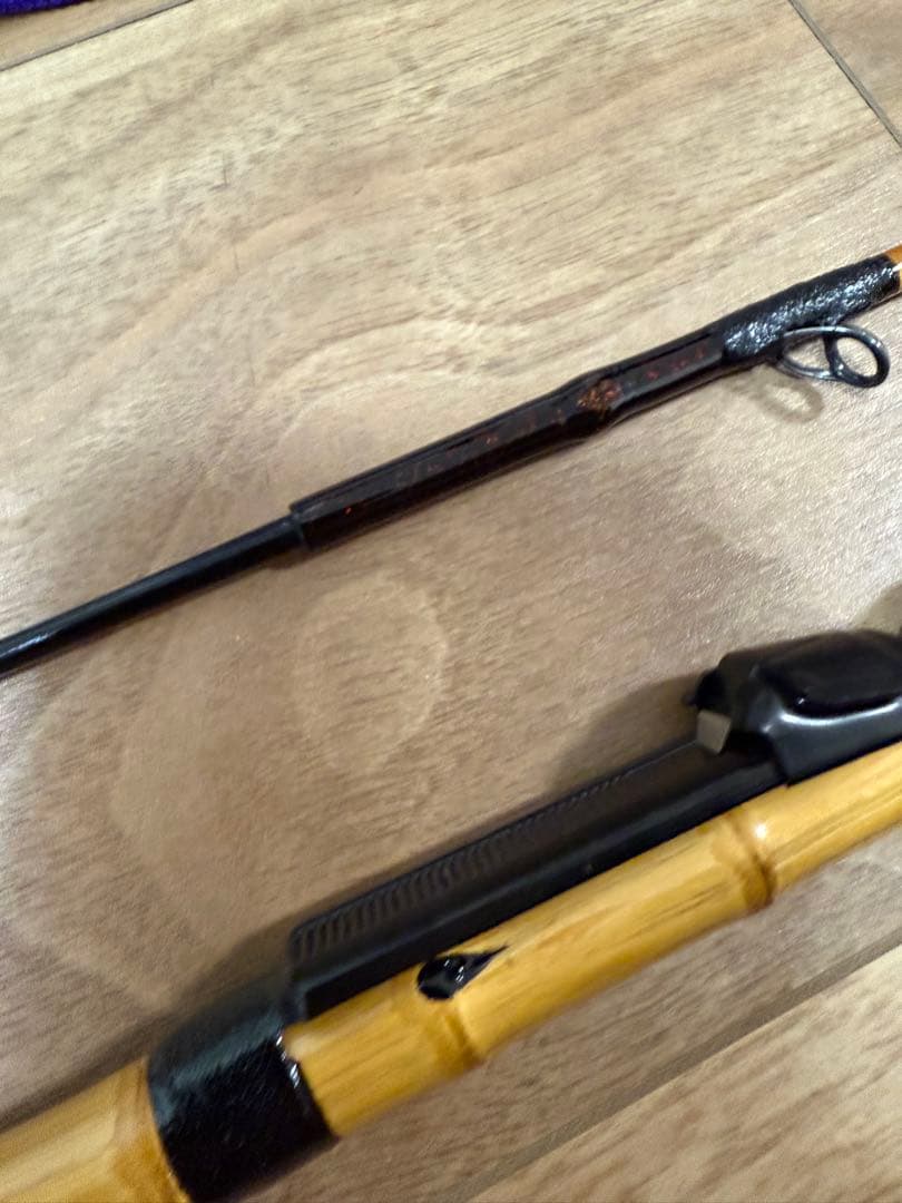 旭信和竿　極細　2.4m 螺鈿