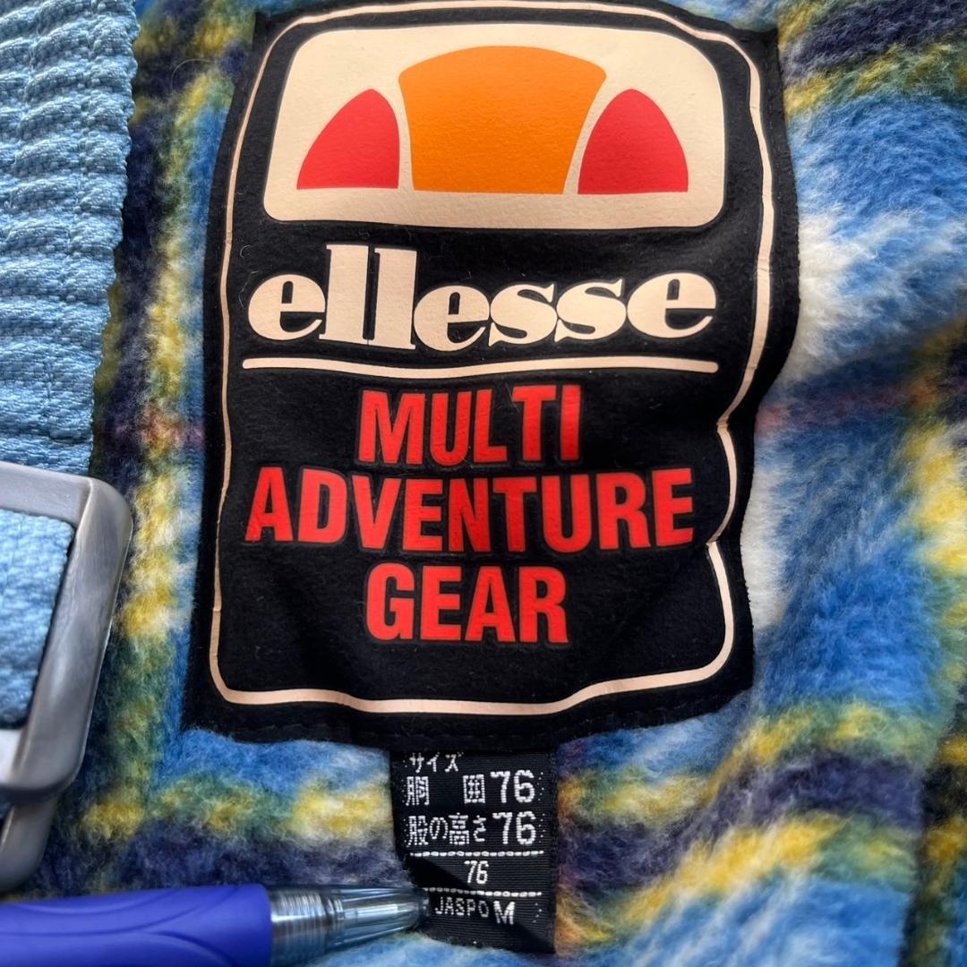 ellesse エレッセ スキーウェア メンズM スキーパンツ ライトブルー