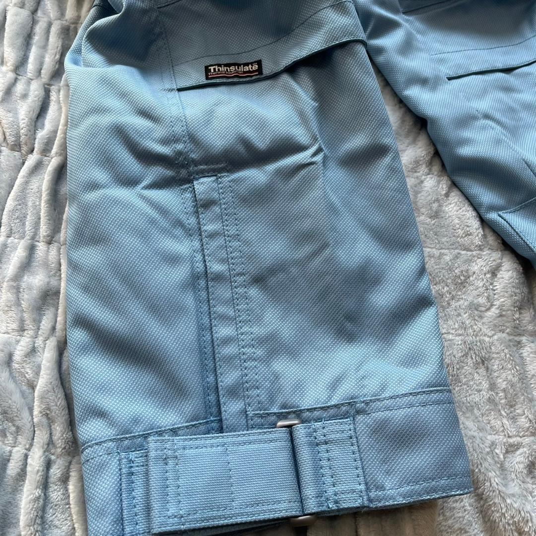 ellesse エレッセ スキーウェア メンズM スキーパンツ ライトブルー