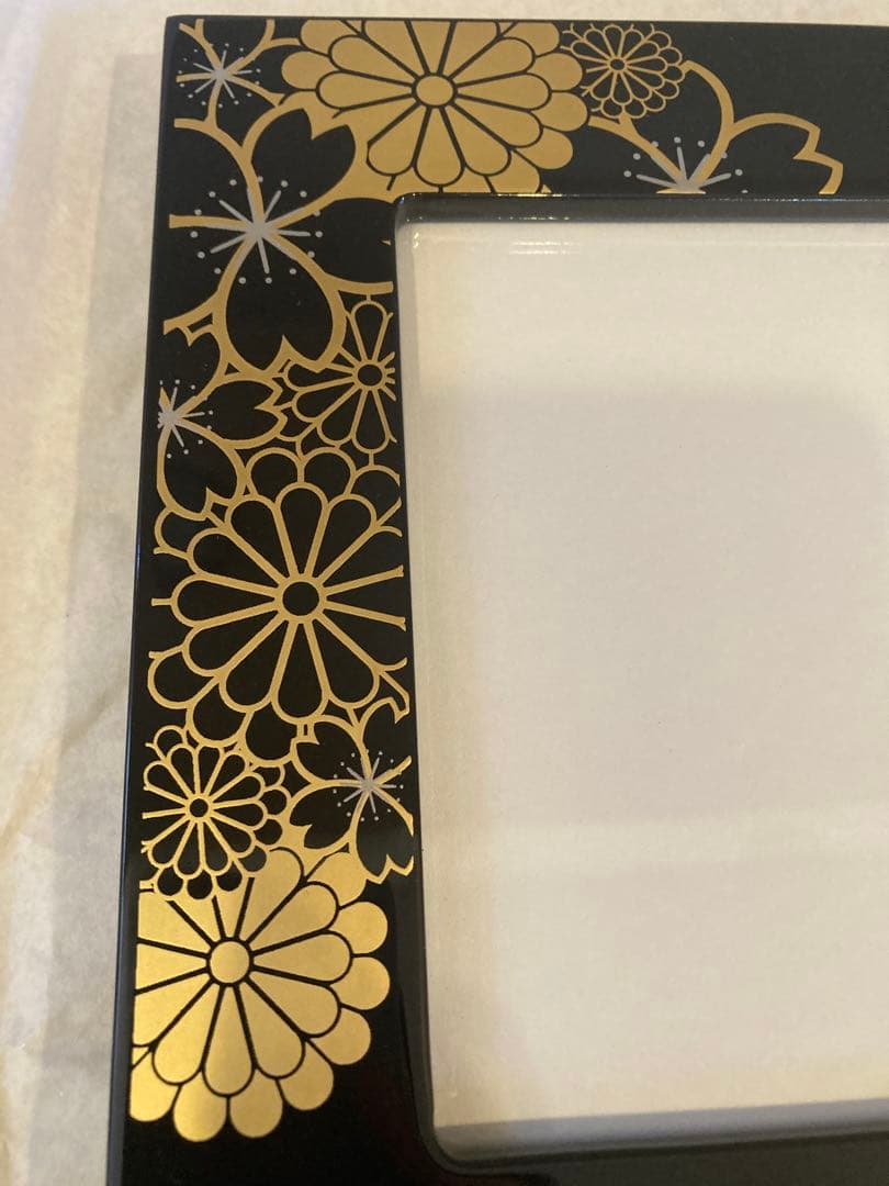 【新品未使用】漆器 山田平安堂フォトフレーム