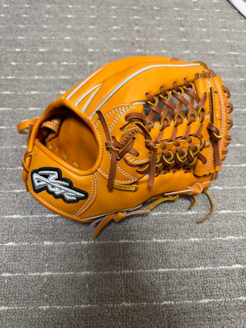 限定】Yell-story エールストーリー　硬式野球グローブ オレンジ