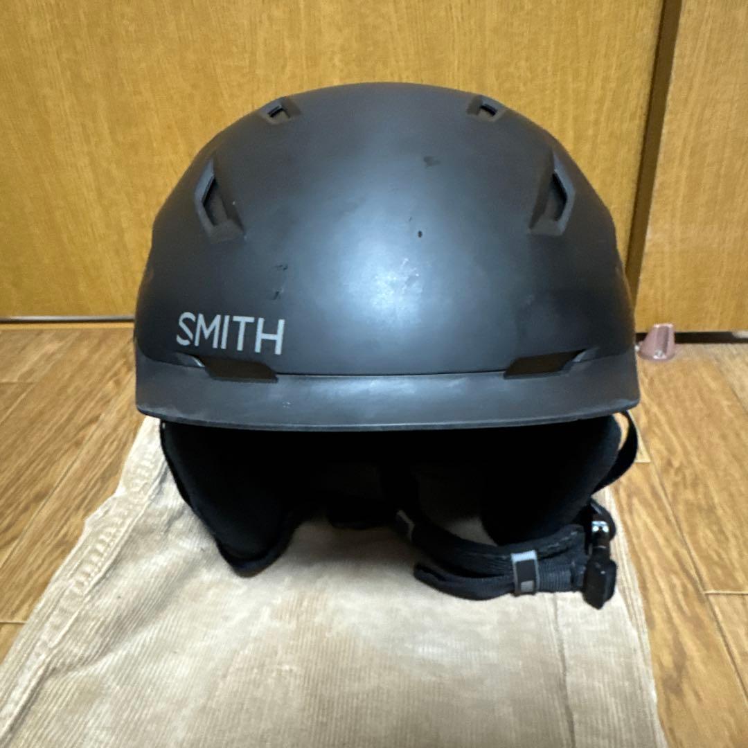 SMITH Level ブラックヘルメット　Mサイズ