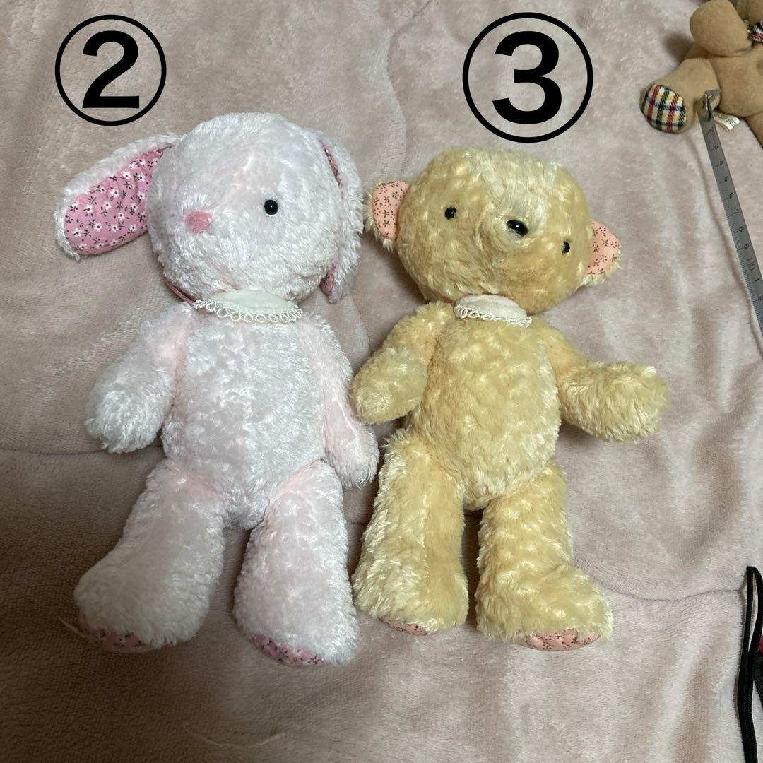 モンスイユ　ワイワイぬいぐるみセット③ 16コ　中古品　バラ売り不可