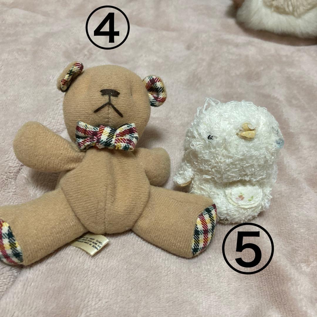 モンスイユ　ワイワイぬいぐるみセット③ 16コ　中古品　バラ売り不可