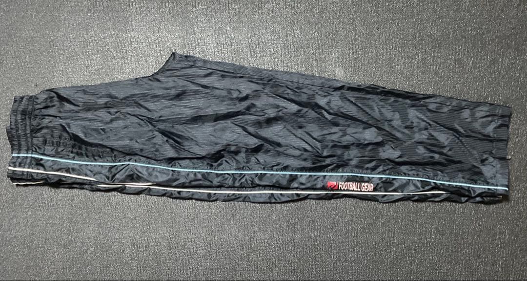 2000年前後のasics ウォームアップウェア ブラック　XL