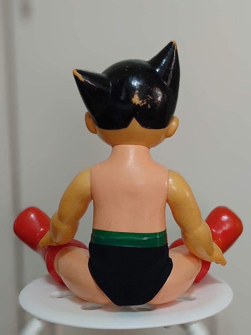 鉄腕アトム　ソフビ人形　61年前購入レア物　昭和アニメレトロ