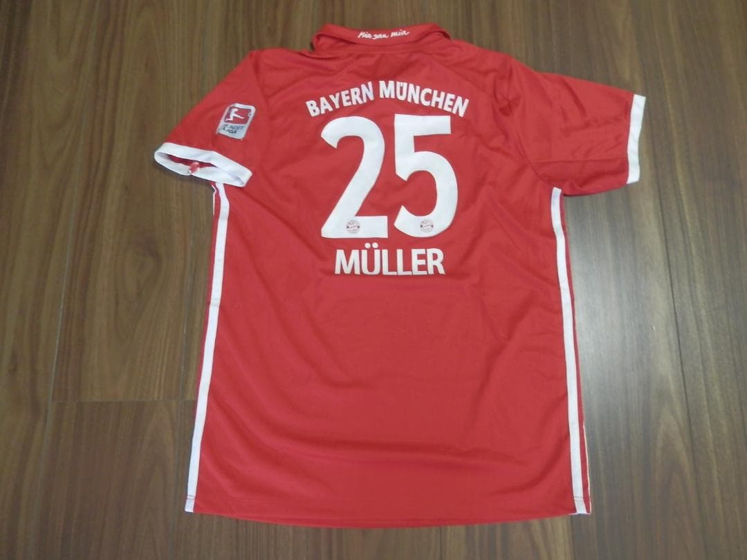 【NEW】【ミュラー】【ブンデスパッチ】バイエルンミュンヘン(2016/17)