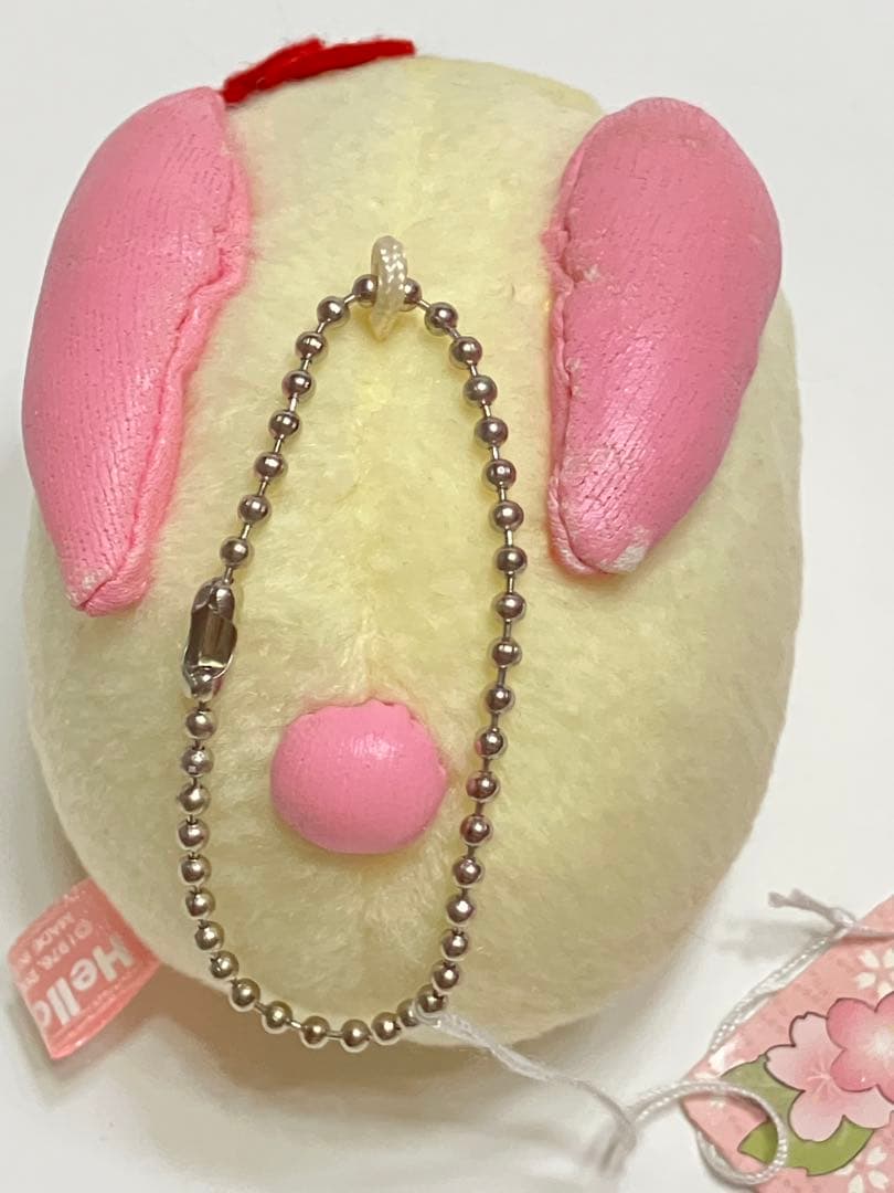 ハローキティ　和菓子 ぬいぐるみ マスコット うさぎまん　2007年 タグ付き