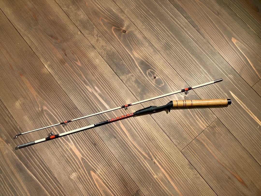 レア　zebco 4043 6' HEAVY ACTION ロッド　竿　USA製