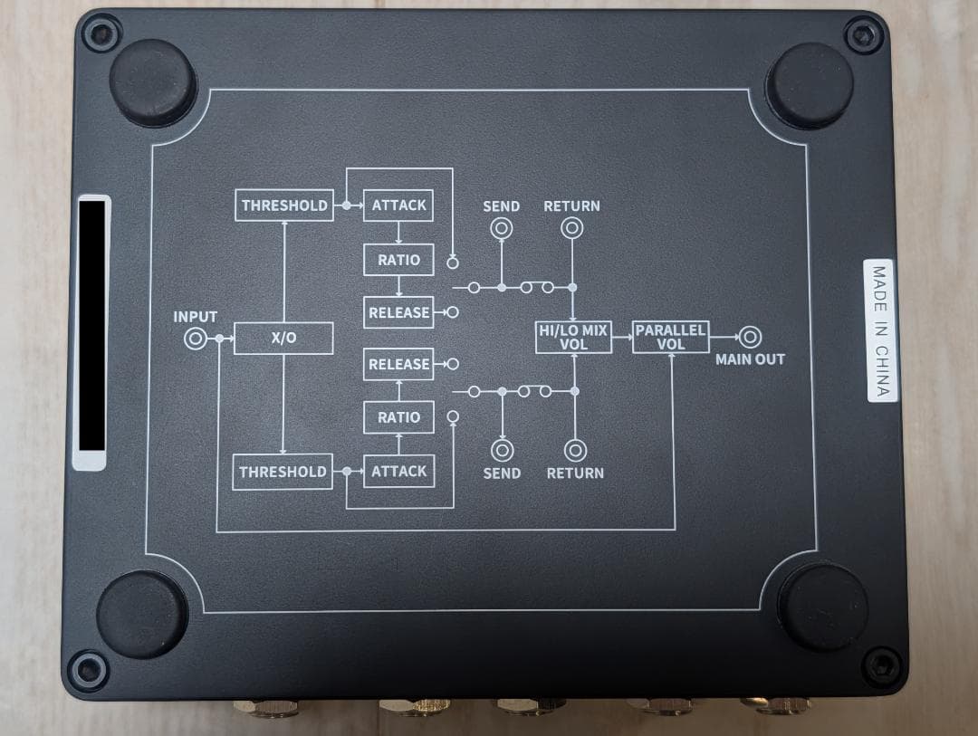 PHIL JONES BASS X2C 多機能デュアルバンド・コンプレッサー
