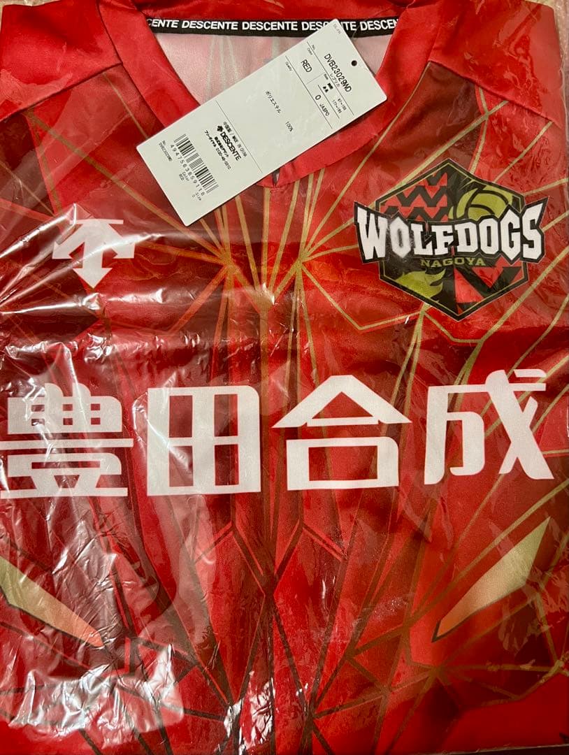 [新品未使用] 永露元稀 選手2023-2024レプリカユニフォーム 赤