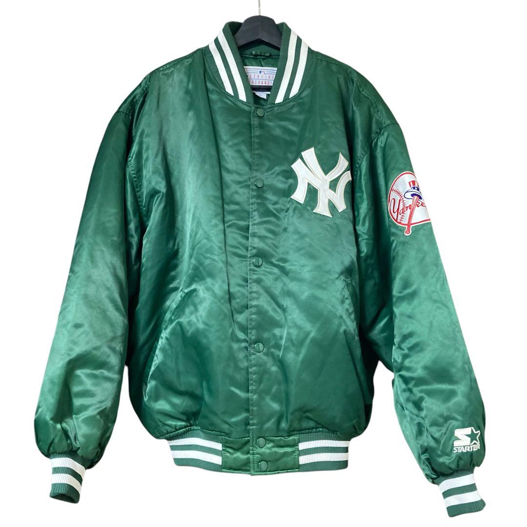 90s スターター ニューヨーク・ヤンキース 中綿入り ナイロンスタジャン L