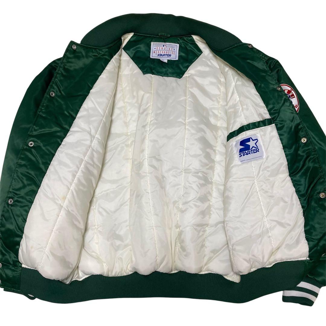 90s スターター ニューヨーク・ヤンキース 中綿入り ナイロンスタジャン L