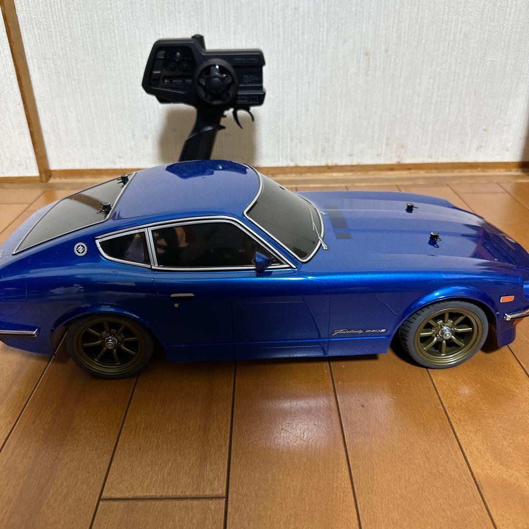 タミヤXBシリーズフェアレディ240Z 湾岸ミッドナイト悪魔のZ風仕立て