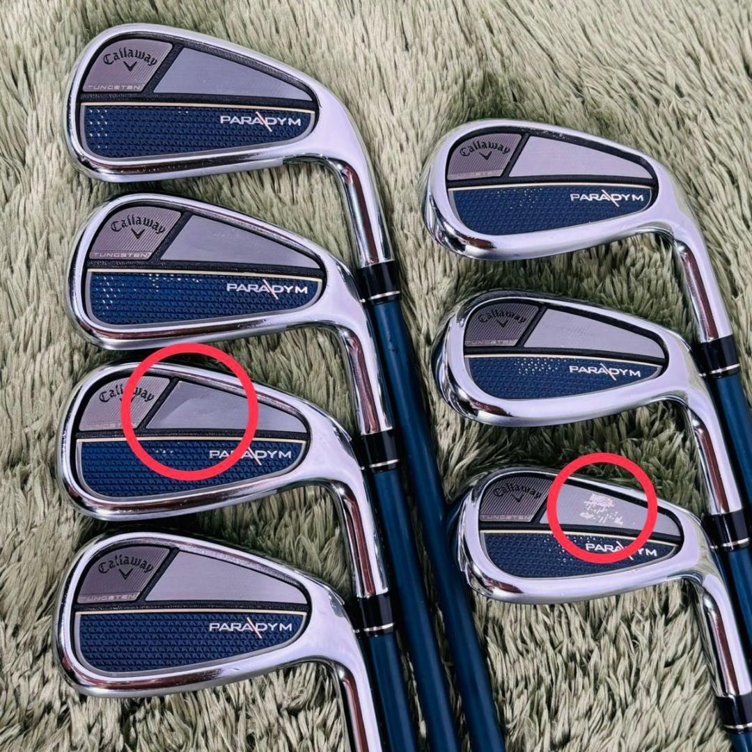 キャロウェイ パラダイム アイアン7本セット メンズゴルフ 初心者 入門 大人気