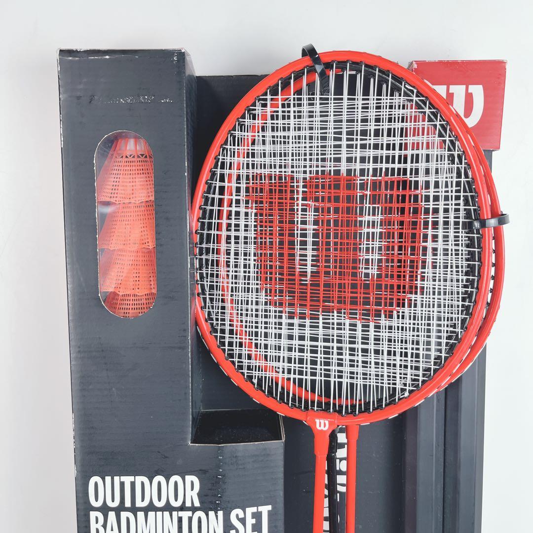 【未使用】Wilson アウトドアバドミントンセット