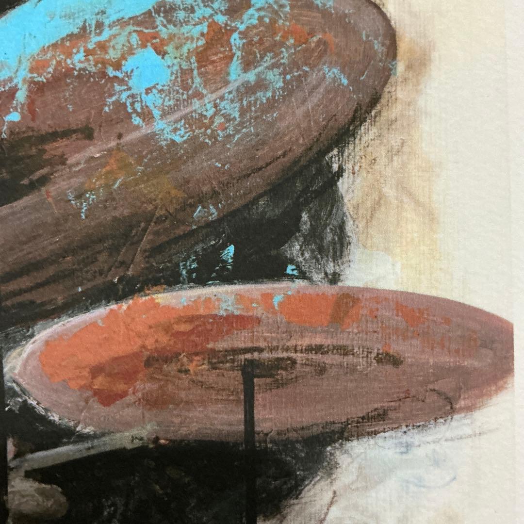 絵画・額縁・版画・津田耕・ドラム・リズム・JAZZ・美術品・インテリア・雑貨