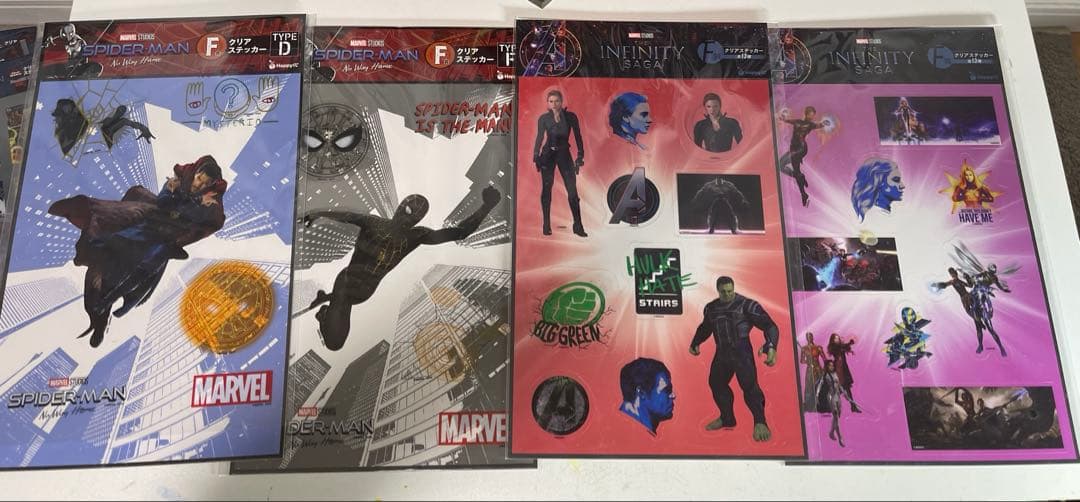 ハッピーくじ スパイダーマンフィギュア、他賞※箱無しで発送致します。