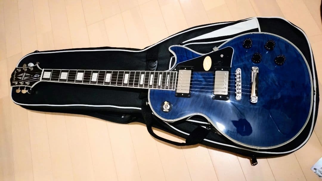 エピフォン Epiphone Les Paul Quilt Viper Blue