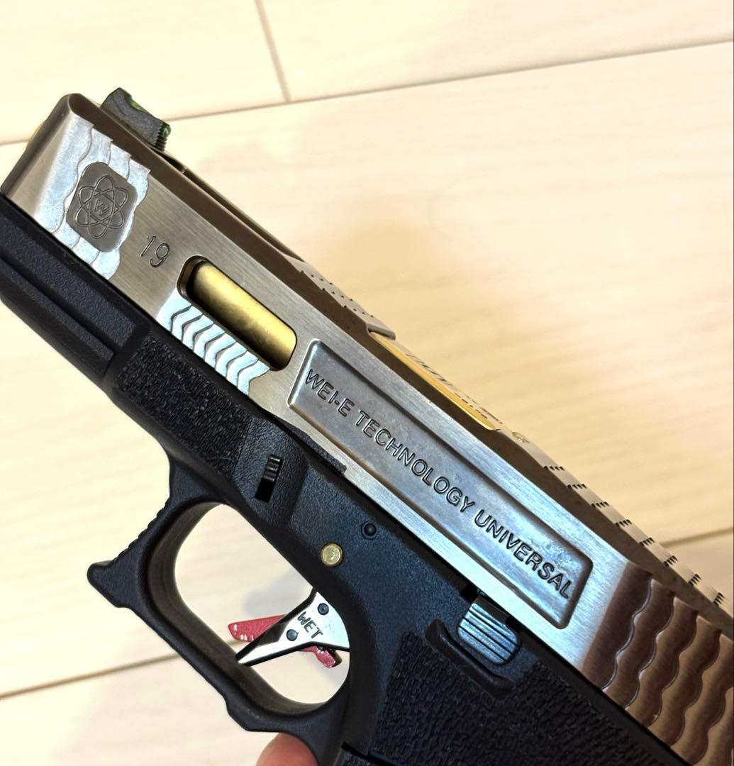 WE G19 カスタム ガスブローバック エアガンSAI風18歳以上対象法令遵守