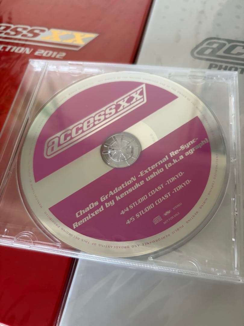 access XX PHOTO SELECTION2012 3冊セット＆限定CD