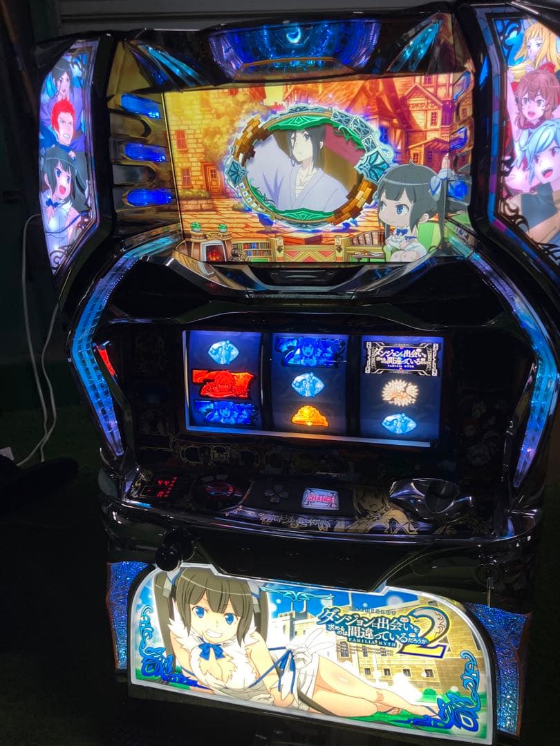 スロット　ダンまち2 実機