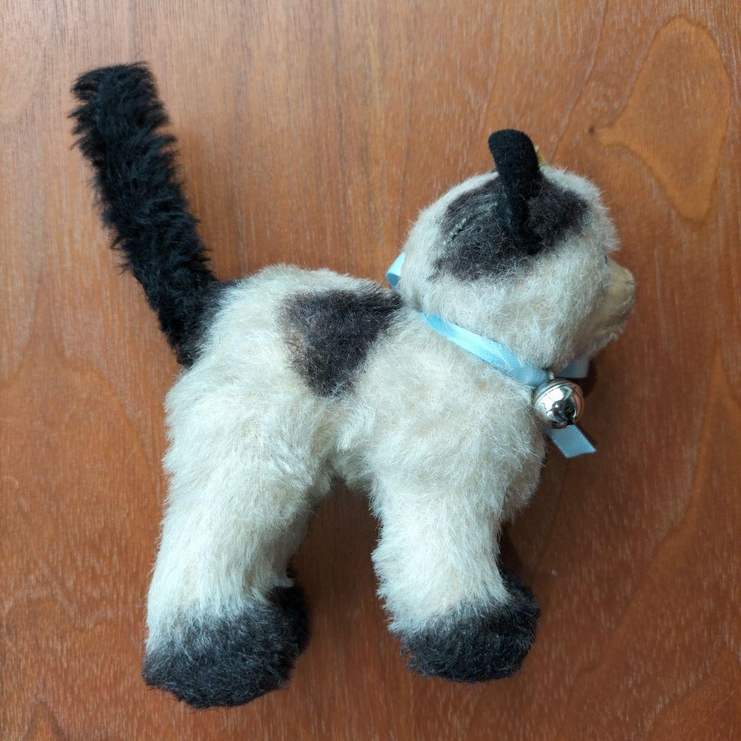 ビンテージ　シュタイフ　Gussy キャット　猫