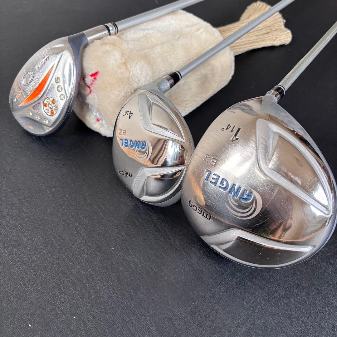 初心者向けレディースゴルフクラブセットPUMAキャディバッグTearDropメガ