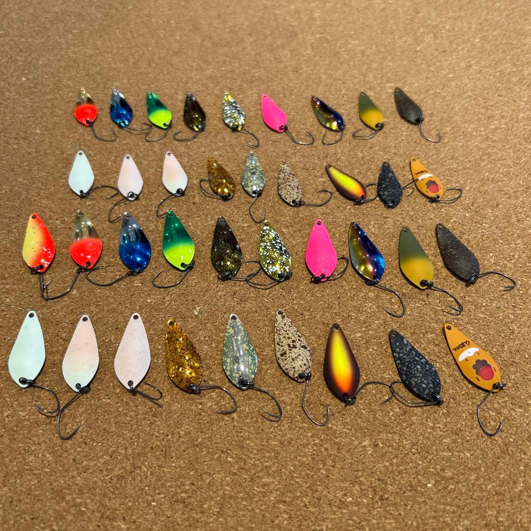 アルフレッド　スプーン1.5g 18枚　2.5g 19枚